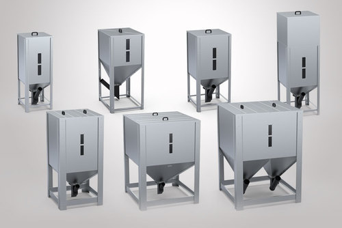 PELLET STORAGE HOPPERS