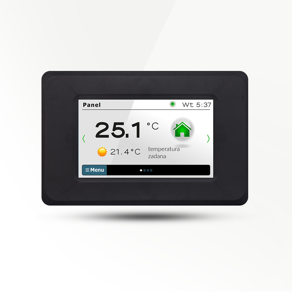 Wireless room thermostat